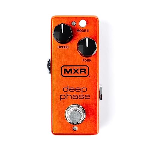 Dunlop MXR Deep Phase Effects Pedal, Orange