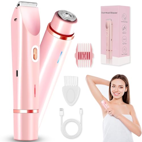 Rasoio elettrico da donna 2 in 1, Indolore Rasoio Parti