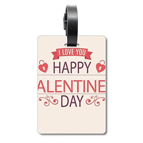 Étiquette d'identification Heart Lock cadeau idéal Saint-Valentin pour grand voyageur