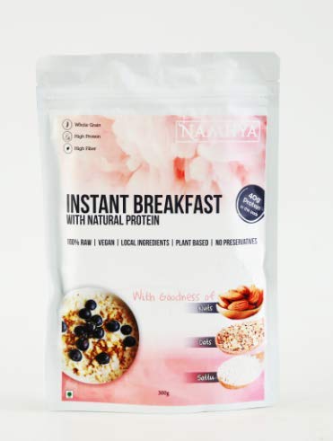 Namhya - Sattu Instant Breakfast Cereal - 300g (Pack of 1) - High Protein, Boosts Energy, Aids Digestion - Roasted Bengal Gram (Sattu) - 100% Natural, No Preservatives - For Strength & Gut Health - Image 9 thumbnail