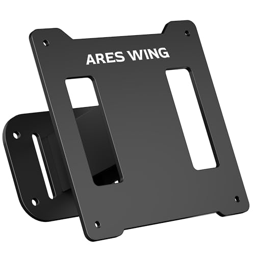 ARES WING Deep Recessed Monitor VESA Adapter Plate, Quick Attach VESA Mount Adapter for Samsung Odyssey Neo G9, G95NA, and Odyssey G9(Not Compatible with OLED Models), VESA 100x100