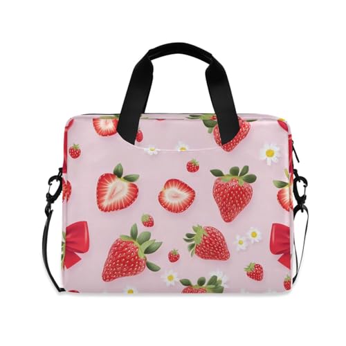 Funda para portátil ALAZA con diseño de fresa 13-15.6 pulg miniatura 1