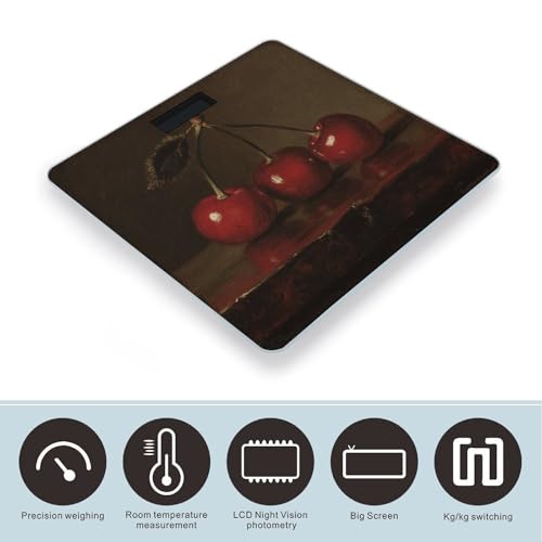 Báscula Digital de Baño LCD de Vidrio Templado 400 lb miniatura 3