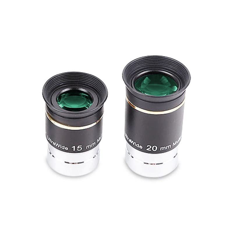 Accesorios para telescopios astronómicos con ocular gran angular de 1,25 pulgadas 6