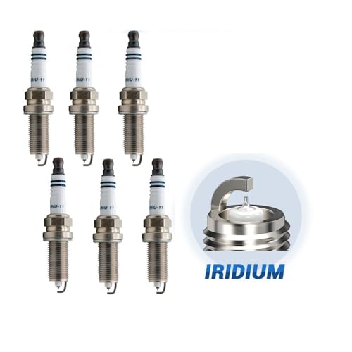Candele Sistema di accensione 2 Pezzi Candele Sistema di accensione Candele Originali per Auto ad Alte Prestazioni Candele Iridium Power Torch con scanalatura a U