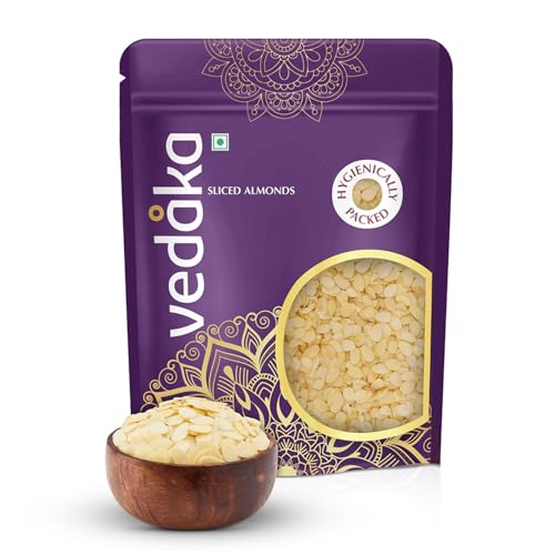 Amazon Brand -Vedaka Sliced Almond 500g