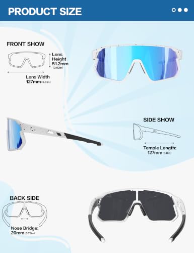 Bircen Kids Polarized Sport Sunglasses (Various Colors) - image 5