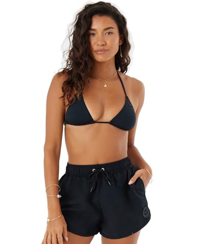 Roxy Women's Standard Beach Casual Loose Fitted, Elastic Waist Drawcord Swim Shorts, Quick-Dry2