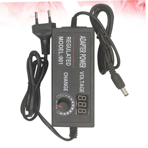 Fuente de alimentación 3-12v 5a regulable de 60w con pantalla led para tiras de luces de oficina 2