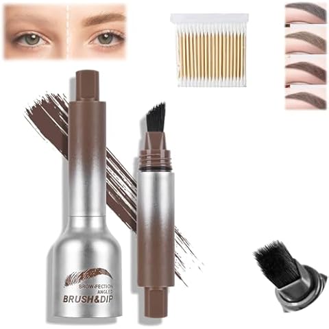 Liftique Brow Brush, Liftique Eyebrow, Liftique - Instant Brow Brush, Revorie Brow-Fection, Liquid Eyebrow Brush, Waterproof Long Lasting Smudge Proof Eyebrow Pen (1pcs,03Light Brown) Cover