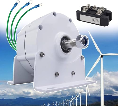Kit generador de turbina eolica de uso domestico para lograr la independencia energetica