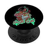Hustle Skillz Damen Girly Gal Bosses Geschäftsbesitzer PopSockets mit austauschbarem PopGrip