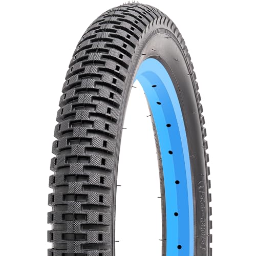 16x1.95 (53-305) Kids Bike Tire 16 inch Bicycle tire Suitable for 16 x 1.95 16x2.0 Folding Replacement All-Terrain Bike Tire (Single)