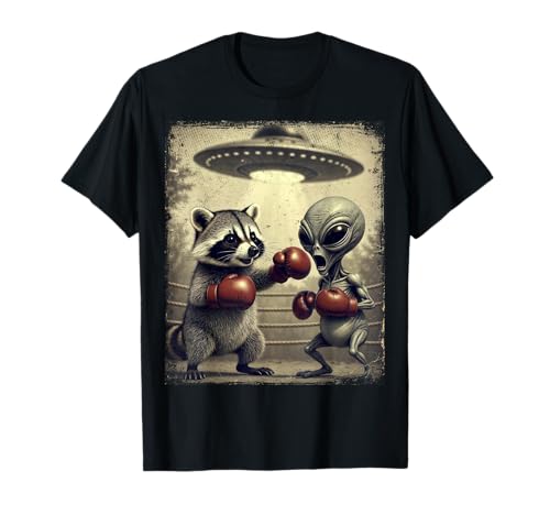Waschbär Raccoon lustiges Kult T-Shirt