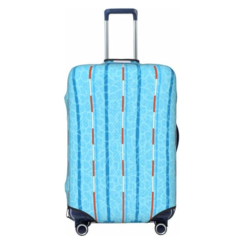 Swimming Pool Luggage Cover for Suitcase, Suitcase Cover Protector Fit 25-28 Inch Luggage Travel Accessories, L
