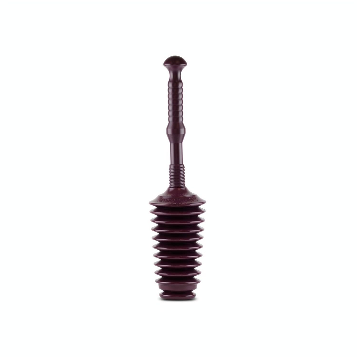 Master Plunger MP500 Heavy Duty All Purpose Plunger, Laundry Tubs, Bath Tubs, Kitchen Sinks, Garbage Disposal, Toilets Commercial & Residential Use. Equipped with Air Release Valve, Plum