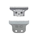 Stylecraft Replacement Fixed Stainless Steel Classic Hair Trimmer Blade with Stainless Steel Deep Tooth Cutter Set
