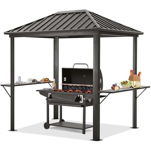 ABCCANOPY 6x8 Grill Hardtop Gazebo Cover