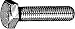 5 M14-1.5 X 50mm Cap Screws Plain Din 961