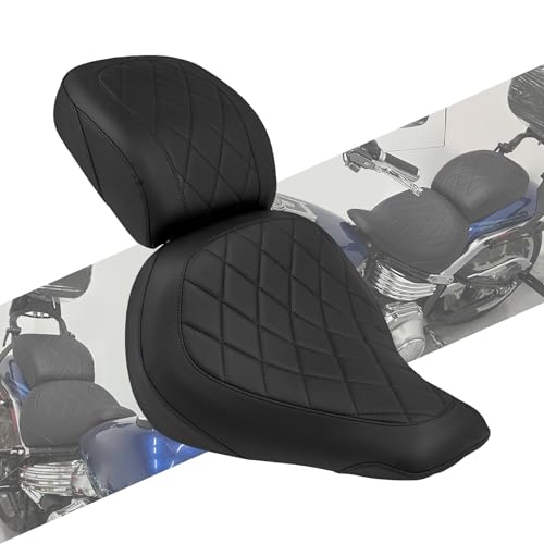 Selle passager et conducteur pour Harley Fat Boy, idéale pour voyager