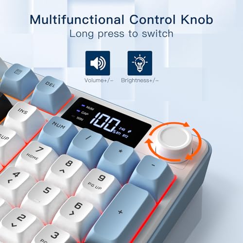 Teclado Gamer GK210 AOC Inalámbrico RGB 98 Teclas miniatura 5