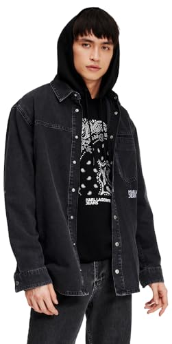 Chemise Regular Denim KARL LAGERFELD JEANS pour Homme