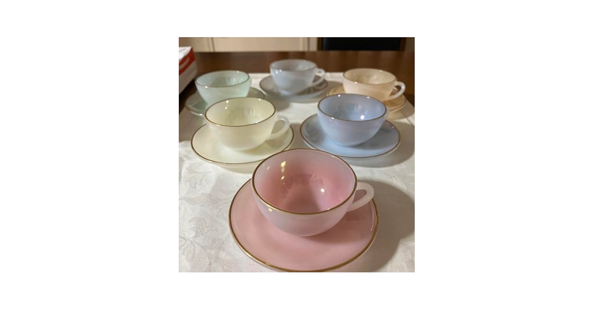 Amazon | アルコパル arcopal FRANCE カップ&ソーサー ミルク