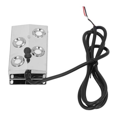 Ultrasonic Mister 4 Heads Fogger with 1.5m Cable Length Stainless Steel Construction IP67 Water Proof for Indoor Outdoor Landscapes