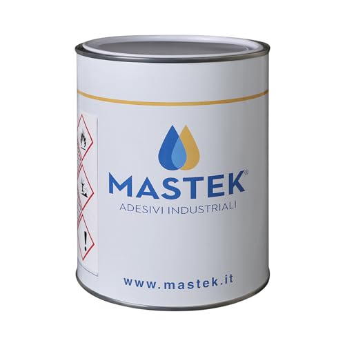Colla resistente alle alte temperature (110°) per incollaggio di tessuti, pelle, stoffa, legno, laminati plastici, gomma sintetica latta da 900gr da dare a pennello