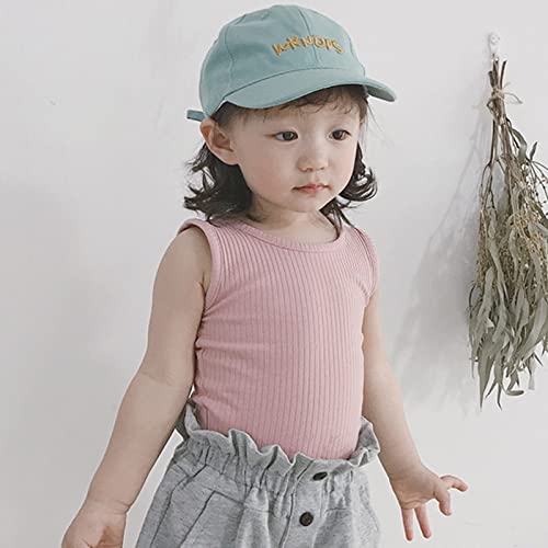 Toddler Kids Girls Dance Tank Top Racerback Crop Tank Top Sleeveless Sports Soild Ribbed Dance Girls Bra Undies3