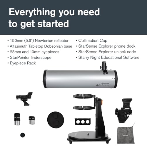Celestron StarSense Explorer 150mm App-Enabled Tabletop Dobsonian Telescope - image 9