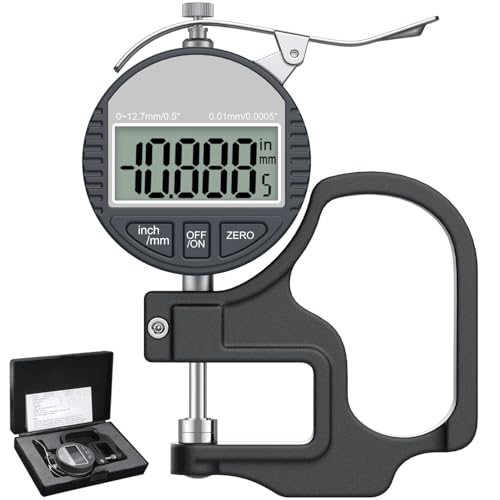 Digital Thickness Gauge with LCD Display