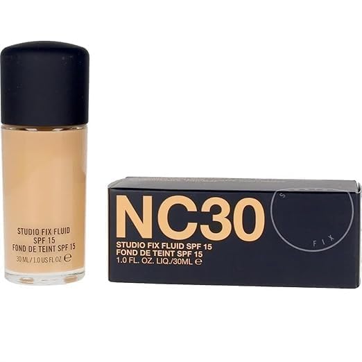 Studio Fix Professional Waterproof oil-free Longlasting Liquid 24-hour colour-true foundation Matte Finish For Women, Girls 30ML - Shine-Free Liquid Foundation (NC-30)-image-42