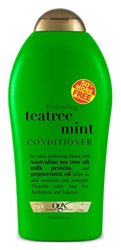 Ogx Conditioner Tea Tree Mint 19.5 Ounce (577ml) (Pack of 2)