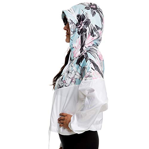 nike women's hyper femme crop windrunner