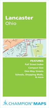 Map RAND MCNALLY LANCASTER, OHIO Book