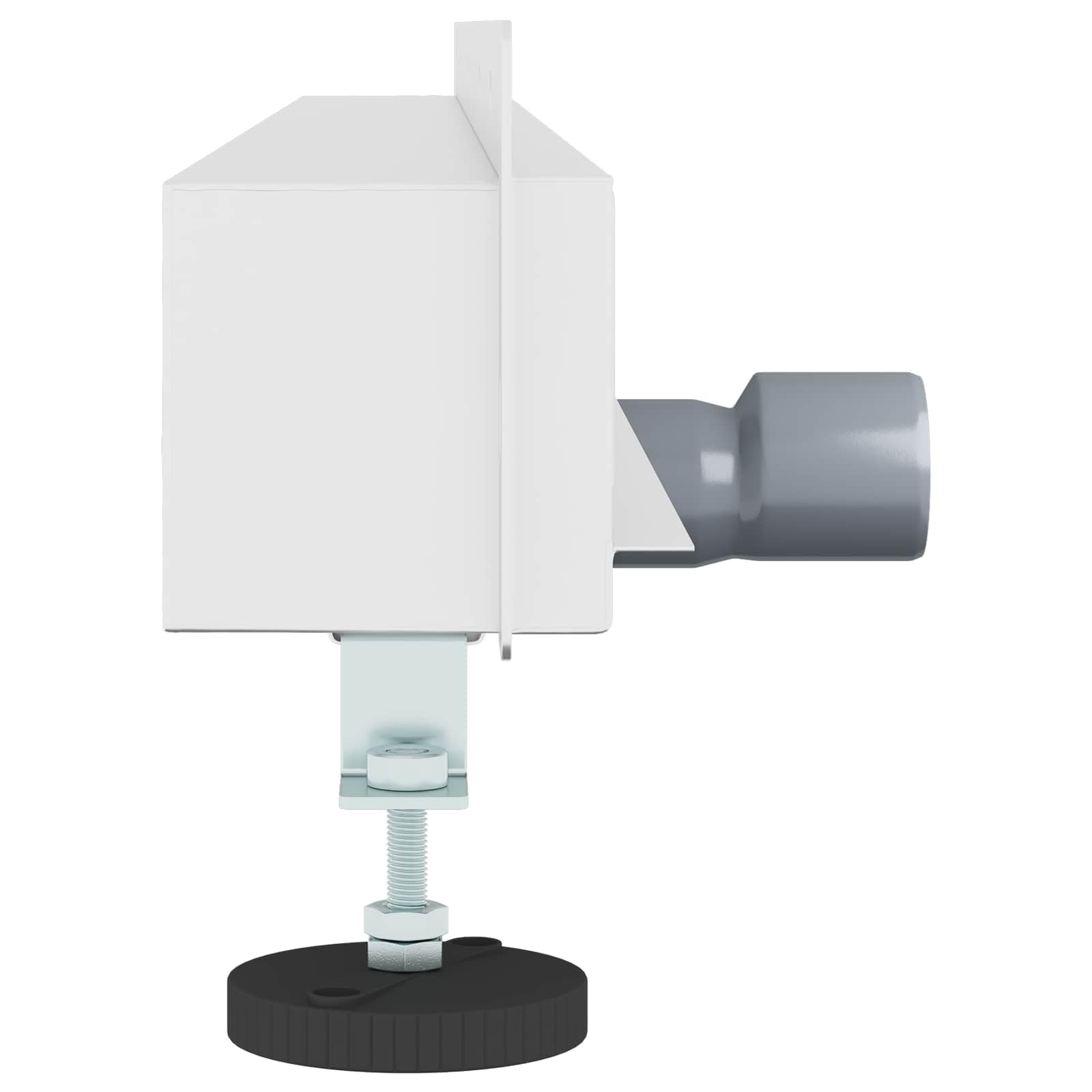 Desagüe de ducha montado en la pared, acero inoxidable 304, plata 90 cm, con patas ajustables, válvula de drenaje, tapón de olor y accesorios para baño y cocina