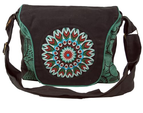 GURU SHOP Bolso de Hombro, Bolso Hippie, Bolso Goa, Bolso de Hombro, Bolso de...