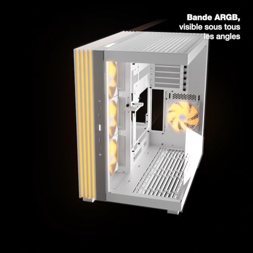 Boîtier PC gamer be quiet! Light Base 600 DX noir panoramique modulable - 3