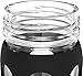 Lifefactory 22-Ounce BPA-Free Glass Water Bottle with Active Flip Cap and Protective Silicone Sleeve, Onyx