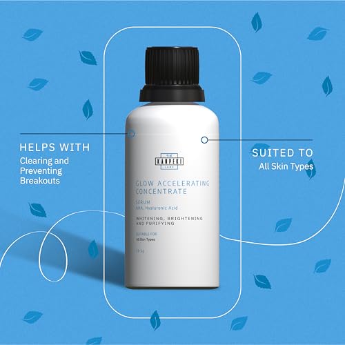 Image of Kanpeki Labs Glow Accelerating Concentrate Face Serum | Niacinamide, Peptides & Resurrection Plant Extract | Brightening, Anti-Aging & Blemish Control | For All Skin Types | 30ml