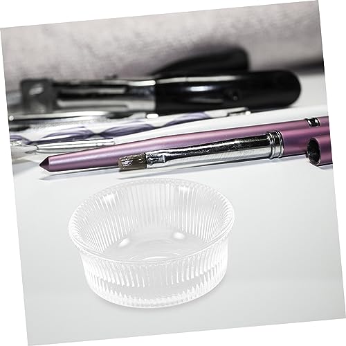 Plato de vidrio para uñas acrílicas para manicura miniatura 3