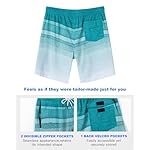 SURF CUZ 9" Mens Swim Trunks with Compression Liner Bathing Suits 2 in 1 Stretch Zipper Pockets Quick Dry - Image 5