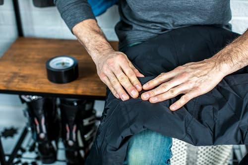 Duck Brand Max Strength Duct Tape - 1 Roll - Heavy Duty Hold - 1.88 Inch x 35 Yards - Black (240867)