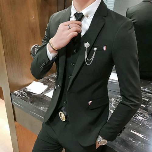 Image of Rhinestone Star Brooch Pin for Women Men Dainty Gold Plated Crystal CZ Snowflake Tassel Exquisite Lapel Pins Dress Suit Bouquet Accessories Jewelry
