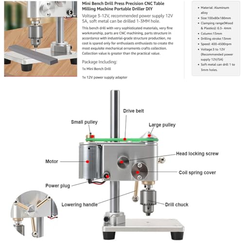 Mini Drill Press for Small Projects