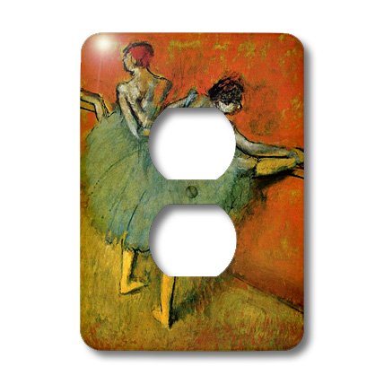 Plaque double interrupteur Degas pour décoration de chambre d'amis - 4