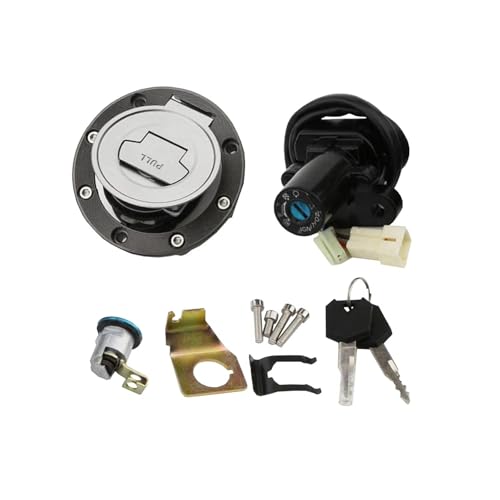 Tapa Tanque Combustible con Llaves de Alta Resistencia e Interruptor Encendido FJR1300 YZF R1