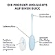 EIS Vibro Bullet mit Funkfernbedienung | Wasserdichter Vibrator mit Fernbedienung | Sexspielzeug für Sie | Wiederaufladbar | Hautfreundliches Silikon | 12 Vibrationsprogramme