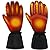 USB Heated Gloves for Men Women,Battery Powered Electric Touchscreen Gloves Camping Hand Warmers Winter Warm Rechargeable Gloves,Waterproof&Windproof Gloves for Outdoor Cycling Skiing Hiking Working